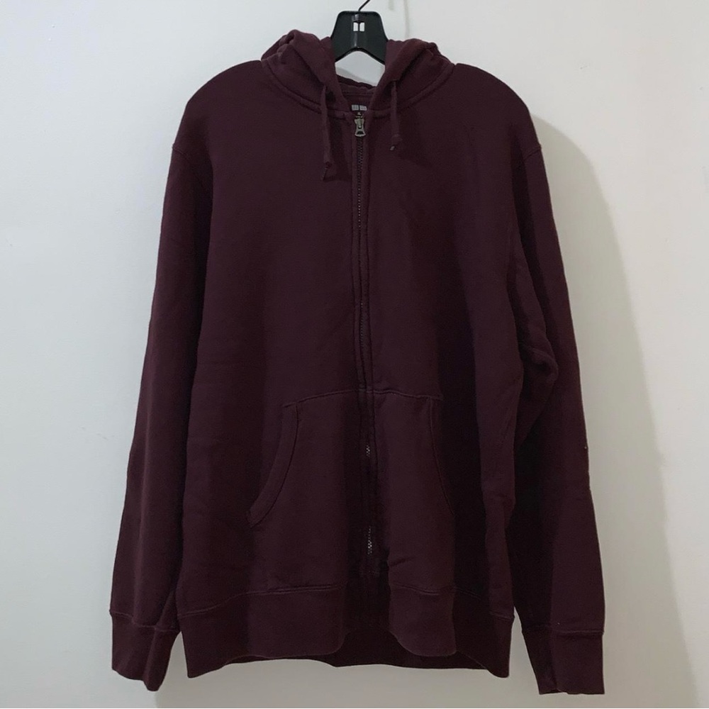 Uniqlo Men’s Sweat Long Sleeve Full ZIP Hoodie